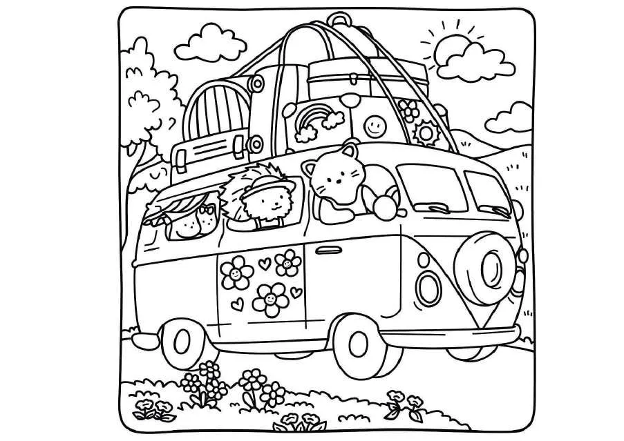 Kleurplaat Cozy Moments 31 Kleurplaat Cozy Moments24