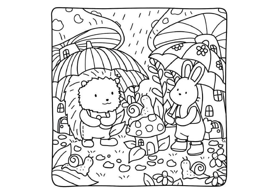 Kleurplaat Cozy Moments 39 Kleurplaat Cozy Moments32