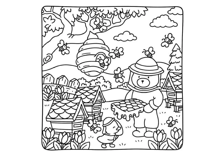 Kleurplaat Cozy Moments 42 Kleurplaat Cozy Moments35