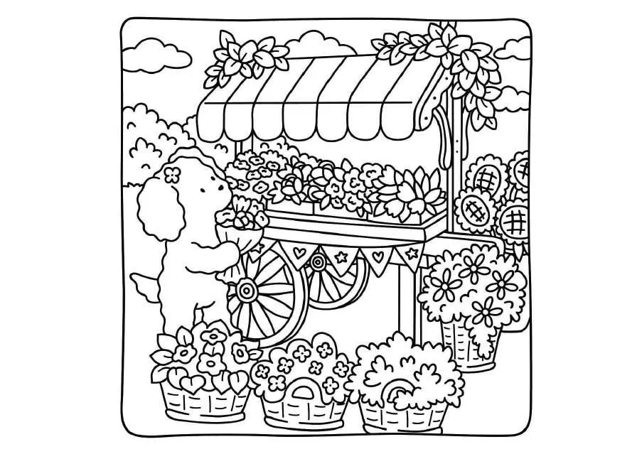 Kleurplaat Cozy Moments 46 Kleurplaat Cozy Moments39