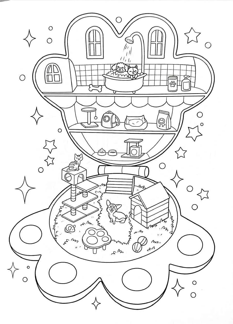 Kleurplaat Pocket World 17 Kleurplaat Pocket World gratis11