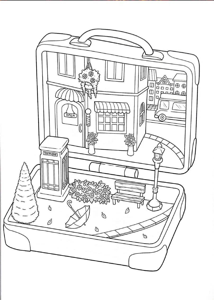 Kleurplaat Pocket World 19 Kleurplaat Pocket World gratis13