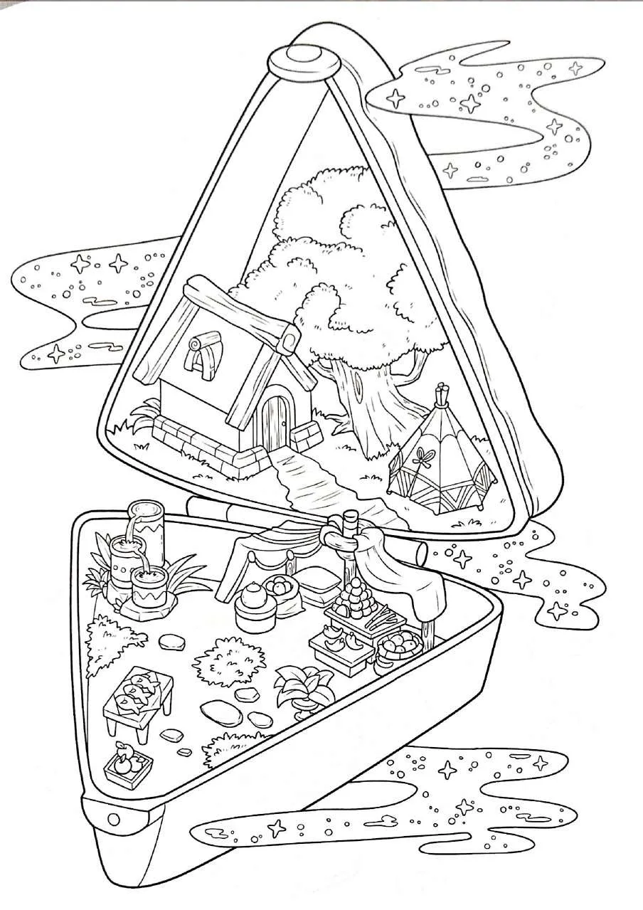 Kleurplaat Pocket World 27 Kleurplaat Pocket World gratis21