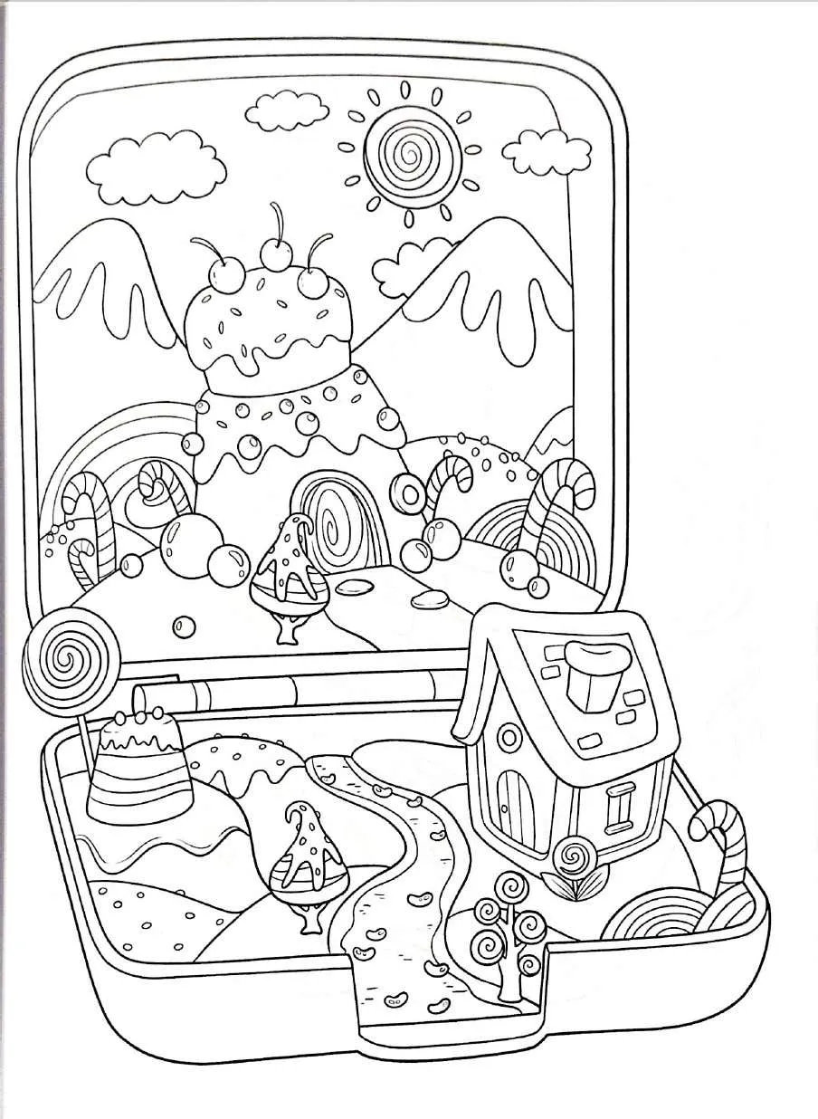 Kleurplaat Pocket World 29 Kleurplaat Pocket World gratis23