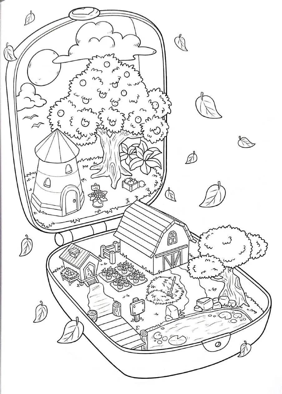 Kleurplaat Pocket World 31 Kleurplaat Pocket World gratis25