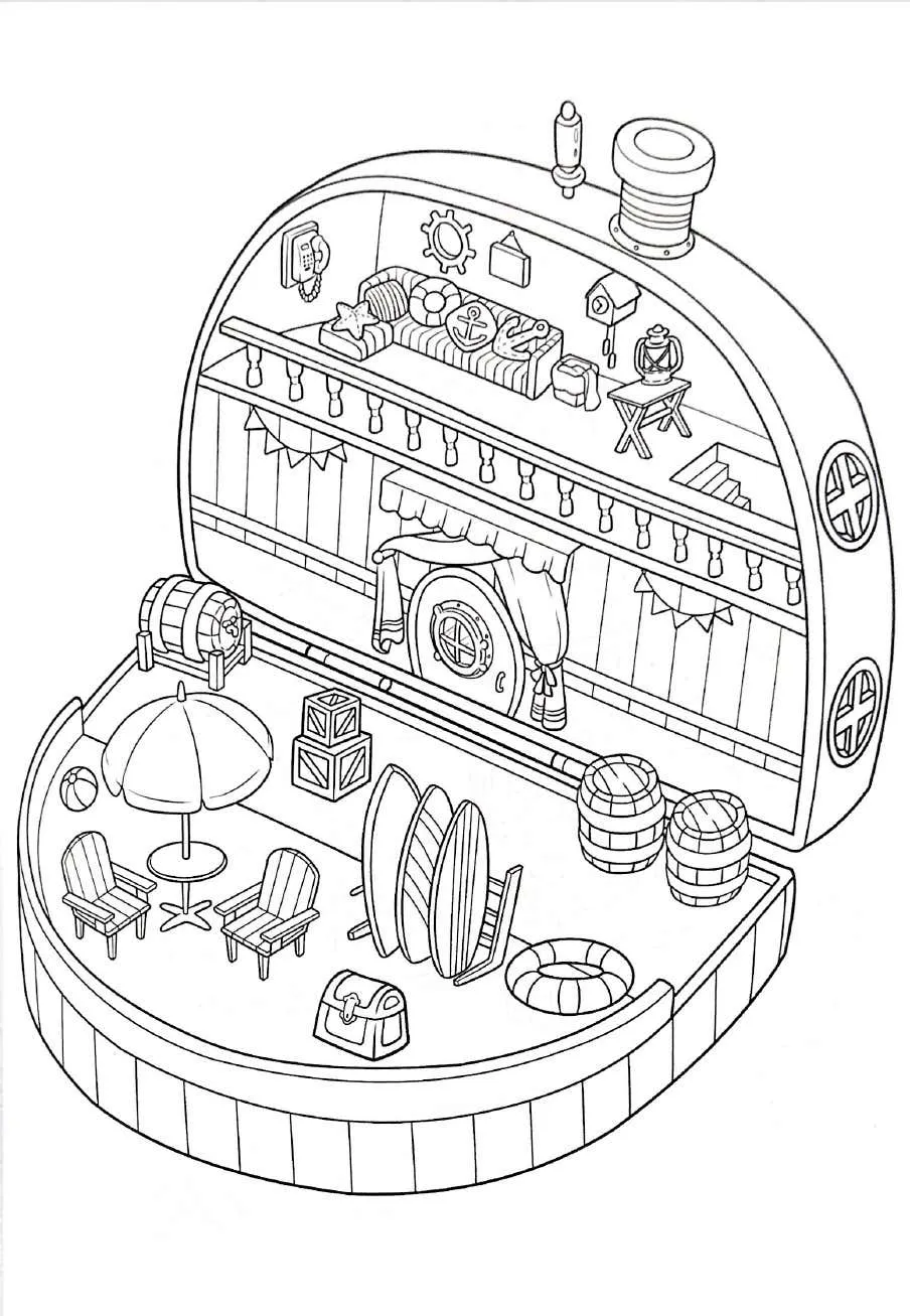 Kleurplaat Pocket World 36 Kleurplaat Pocket World gratis30