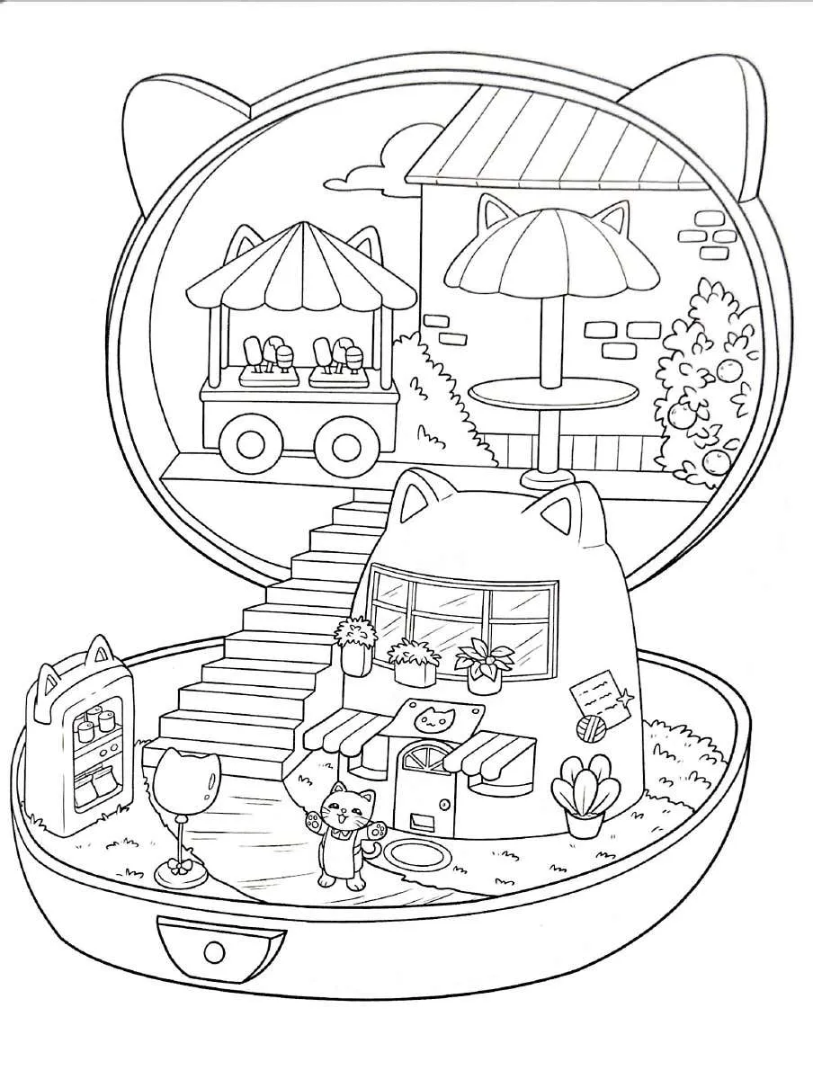 Kleurplaat Pocket World 41 Kleurplaat Pocket World gratis35