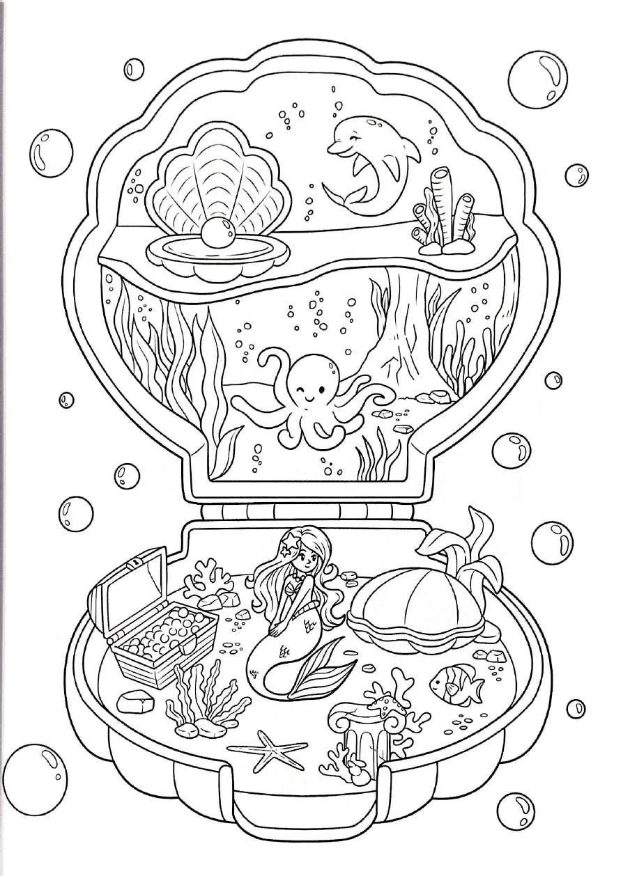 Kleurplaat Pocket World 14 Kleurplaat Pocket World gratis8