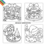 Kleurplaat Xmas Corner thumbnail