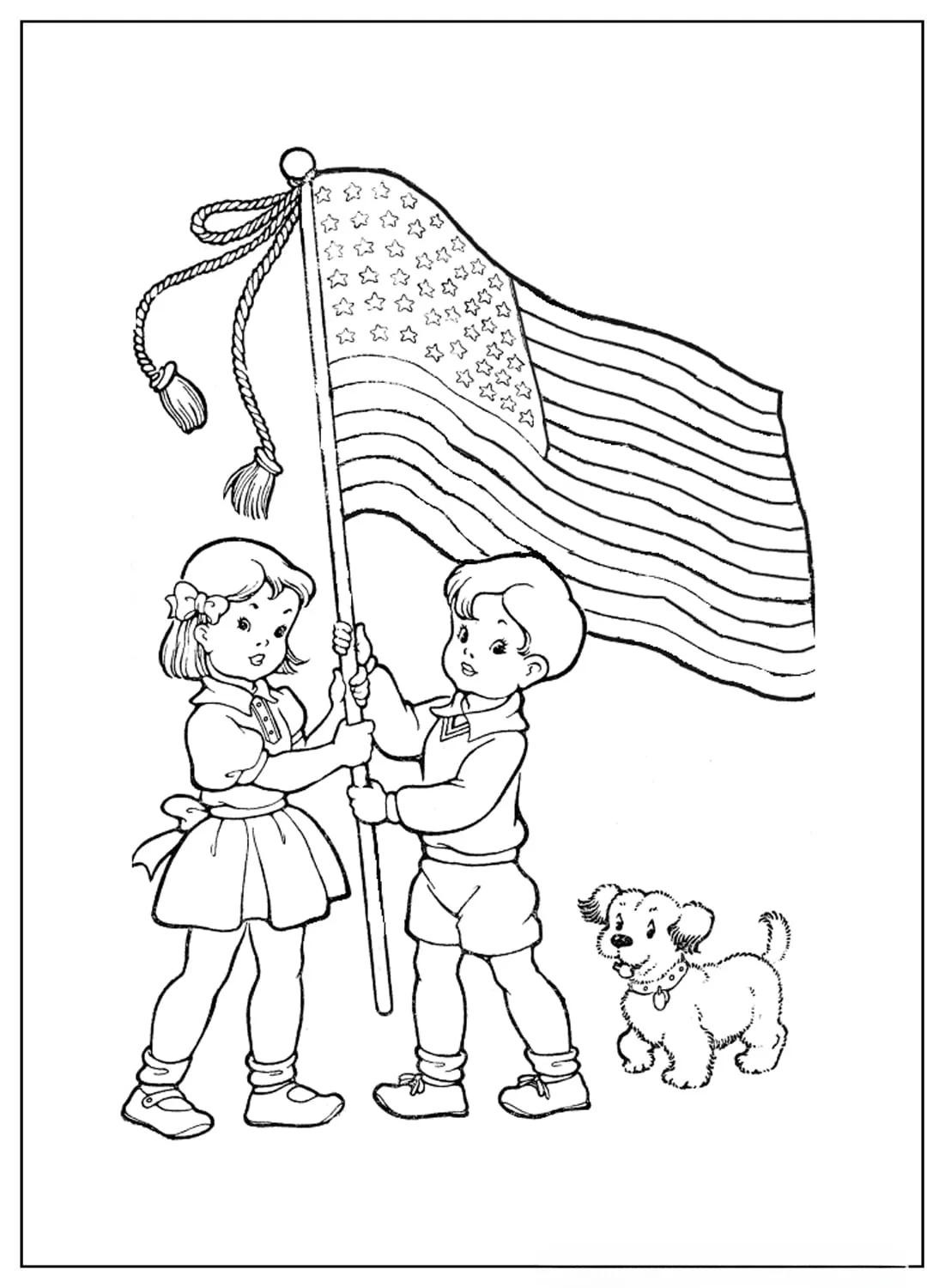 Veteranen dag kleurboek gratis