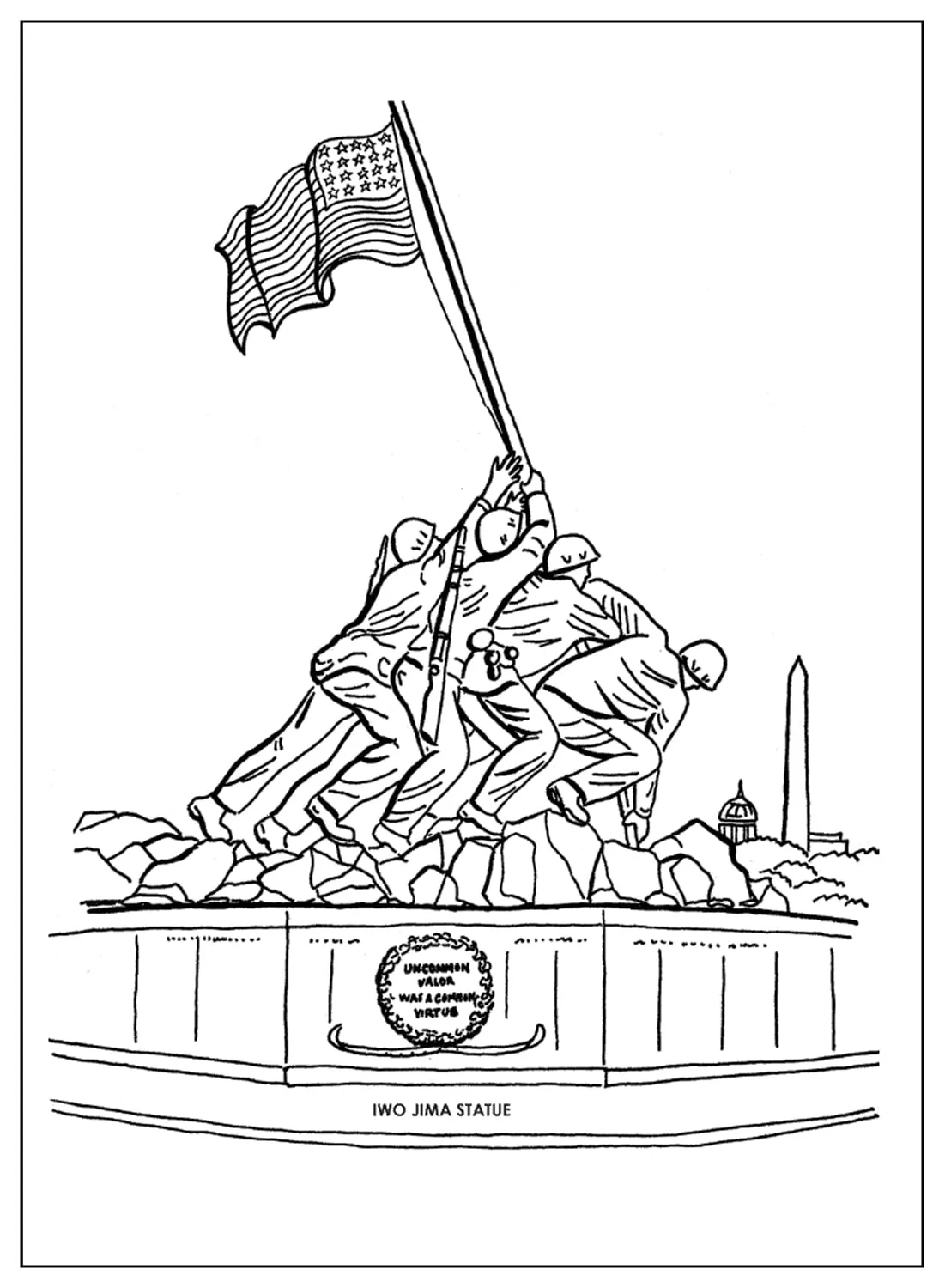 Veteranen dag kleurboek printbaar