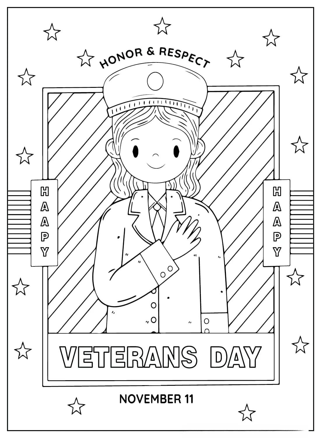 Veteranen dag kleurboek printbaar_1