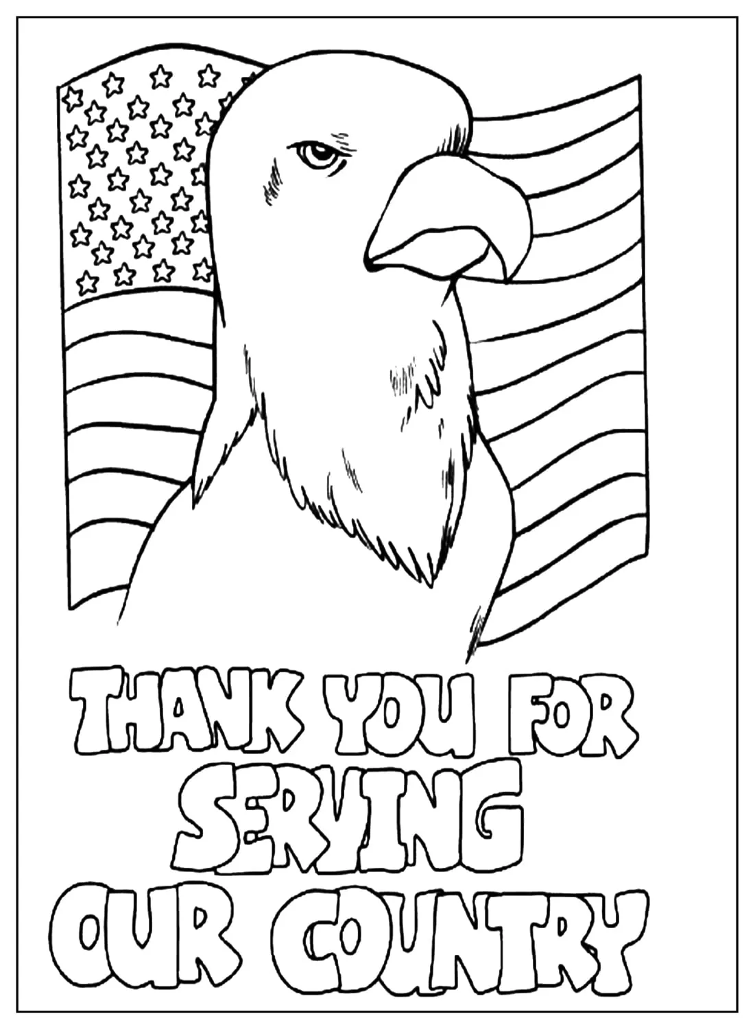 Veteranen dag kleurboek printen