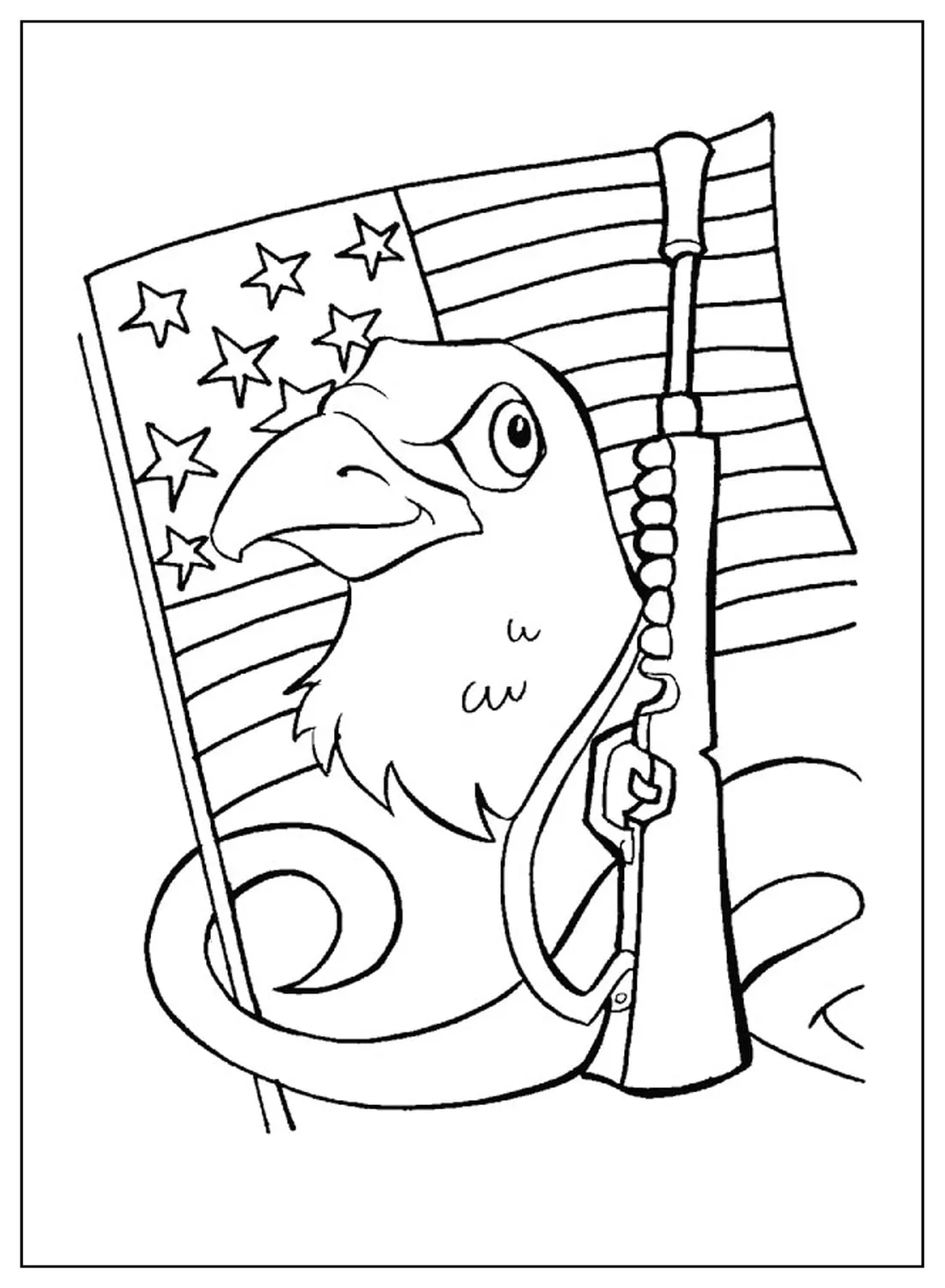 gratis Veteranen dag kleurplaat