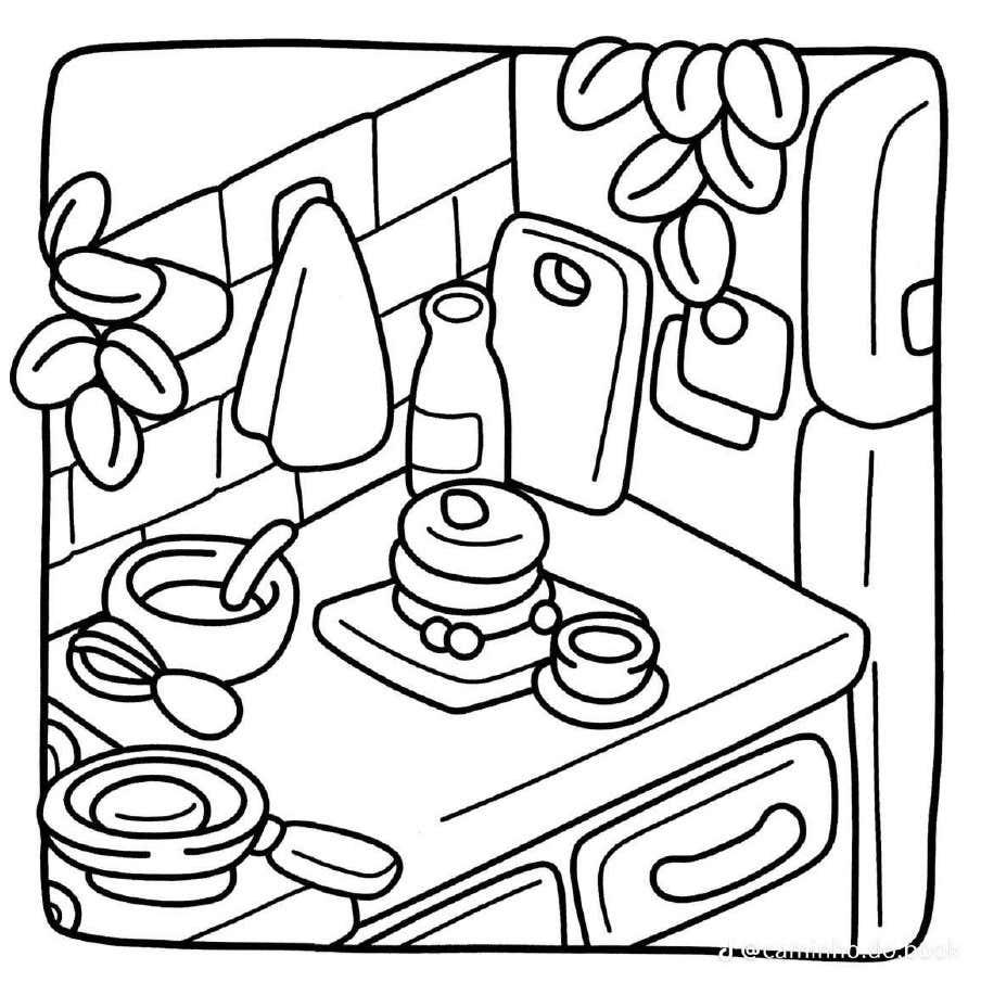 Kleurplaat Cozy Corner 22 Kleurplaat Cozy Corner15