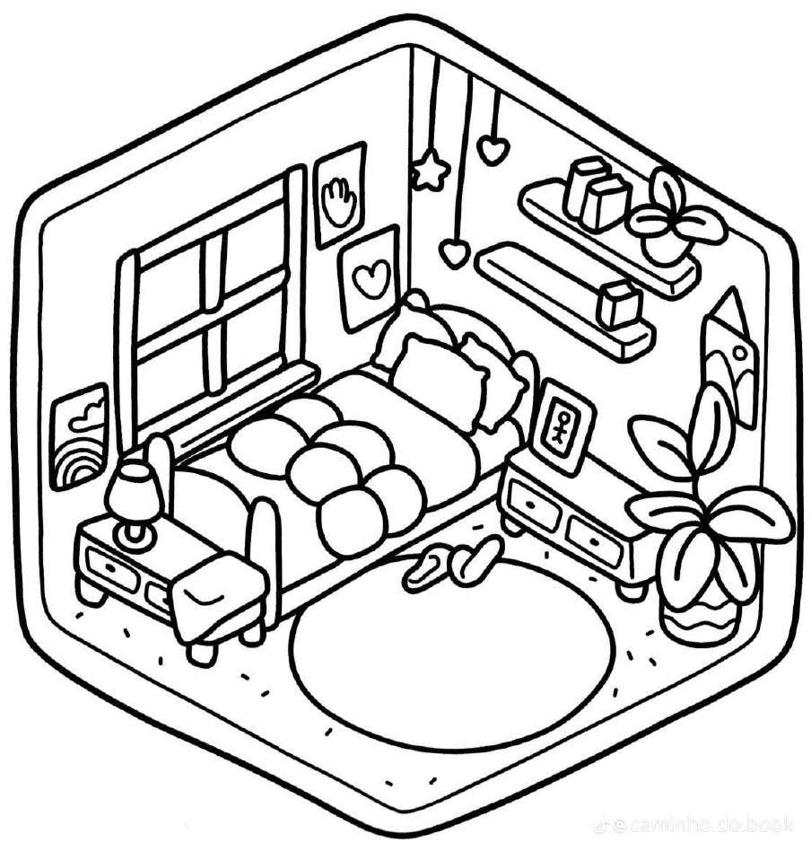 Kleurplaat Cozy Corner 23 Kleurplaat Cozy Corner16