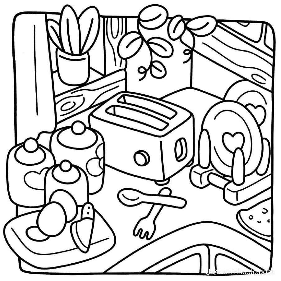 Kleurplaat Cozy Corner 26 Kleurplaat Cozy Corner19