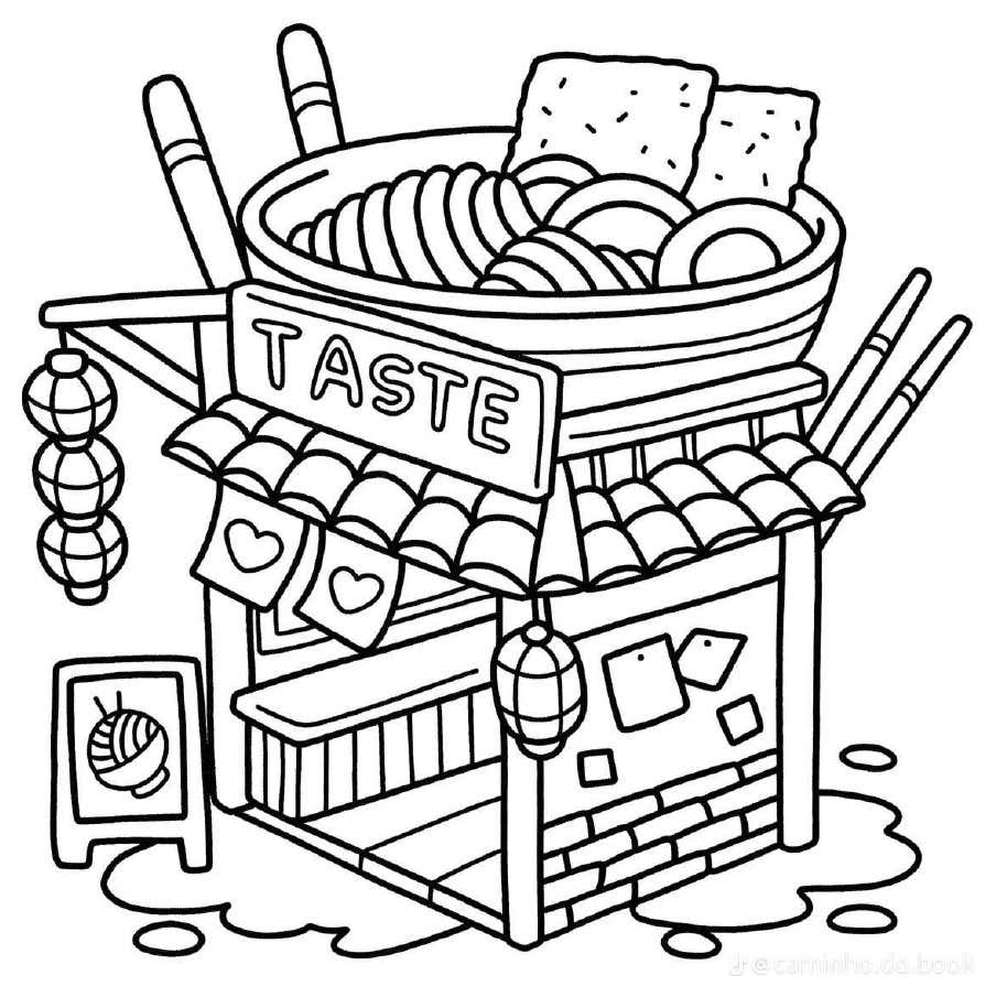 Kleurplaat Cozy Corner 28 Kleurplaat Cozy Corner21