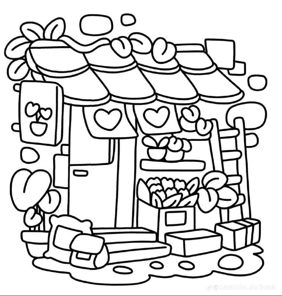 Kleurplaat Cozy Corner 47 Kleurplaat Cozy Corner40