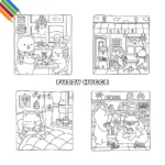 Kleurplaat Fuzzy Hygge 1 Kleurplaat Fuzzy Hygge thumbnail