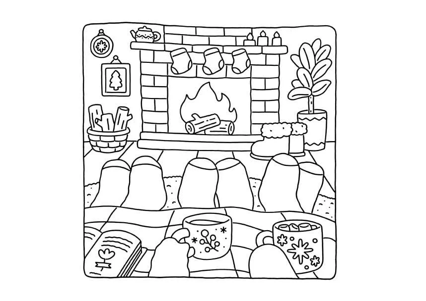 Kleurplaat Fuzzy Hygge 24 Kleurplaat Fuzzy Hygge gratis17