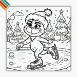 Kleurplaat Grinch 4 Kleurplaat Grinch thumbnail