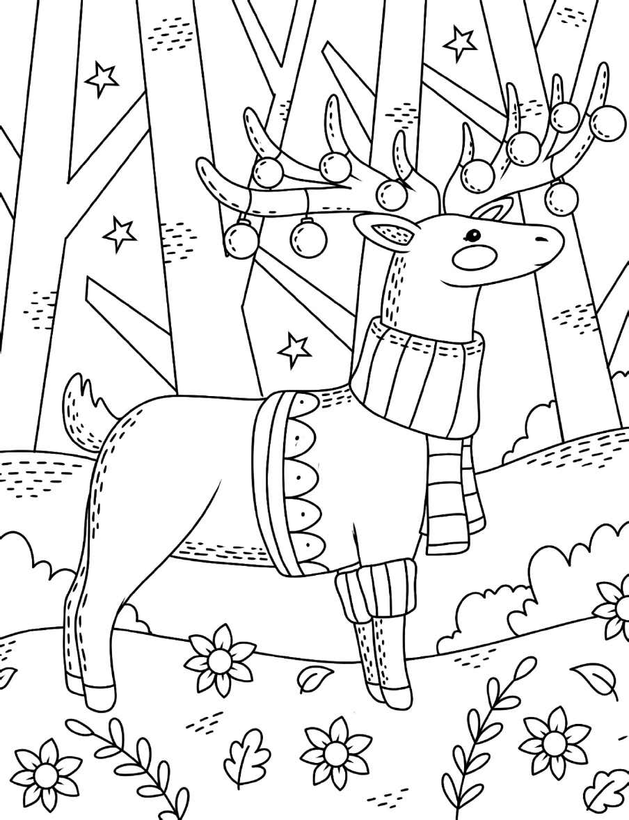 Kleurplaat Hygge Scandinavian 21 Kleurplaat Hygge Scandinavian14