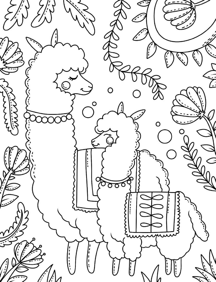 Kleurplaat Hygge Scandinavian 13 Kleurplaat Hygge Scandinavian6