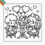 Kleurplaat Valentijnsdag 4 Kleurplaat Valentijnsdag thumbnail