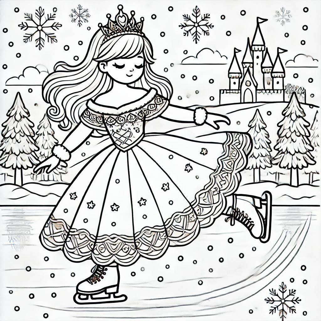 Kleurplaat Schaatsen 30 Kleurplaat Schaatsen Unieke23