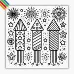 Kleurplaat Vuurpijl thumbnail