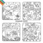 Kleurplaat Froggy Days thumbnail