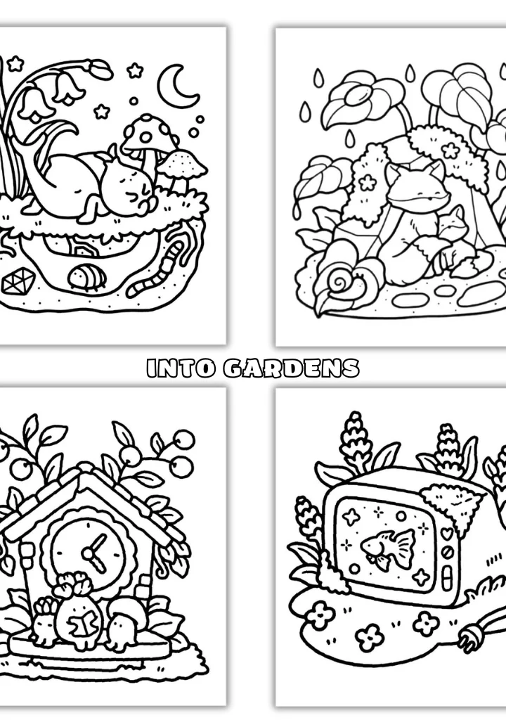 Into Gardens Coloring Pages into-gardens-coloring-pages
