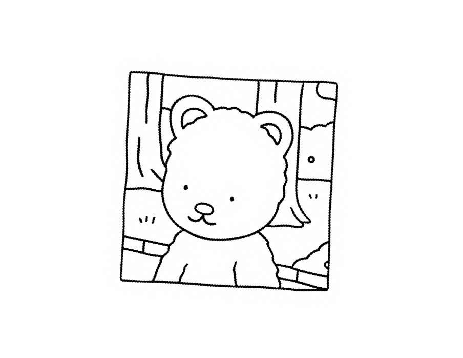 Kleurplaat Bobbie Goods Relax 149