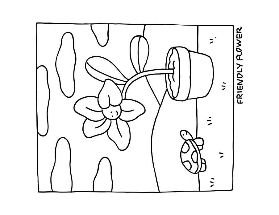 Kleurplaat Bobbie Goods Relax 58