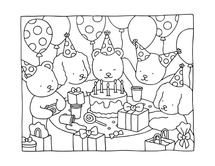 Kleurplaat Bobbie Goods Relax 59