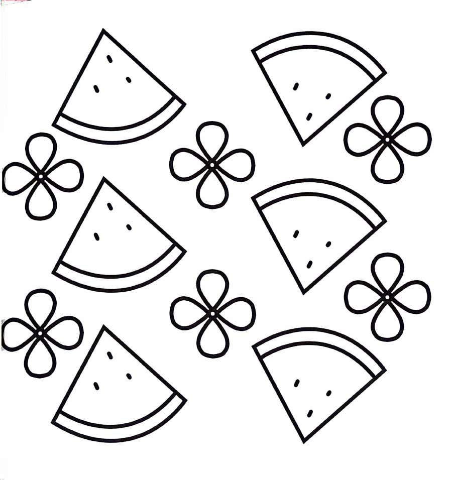 Kleurplaat Comfy Patterns 13