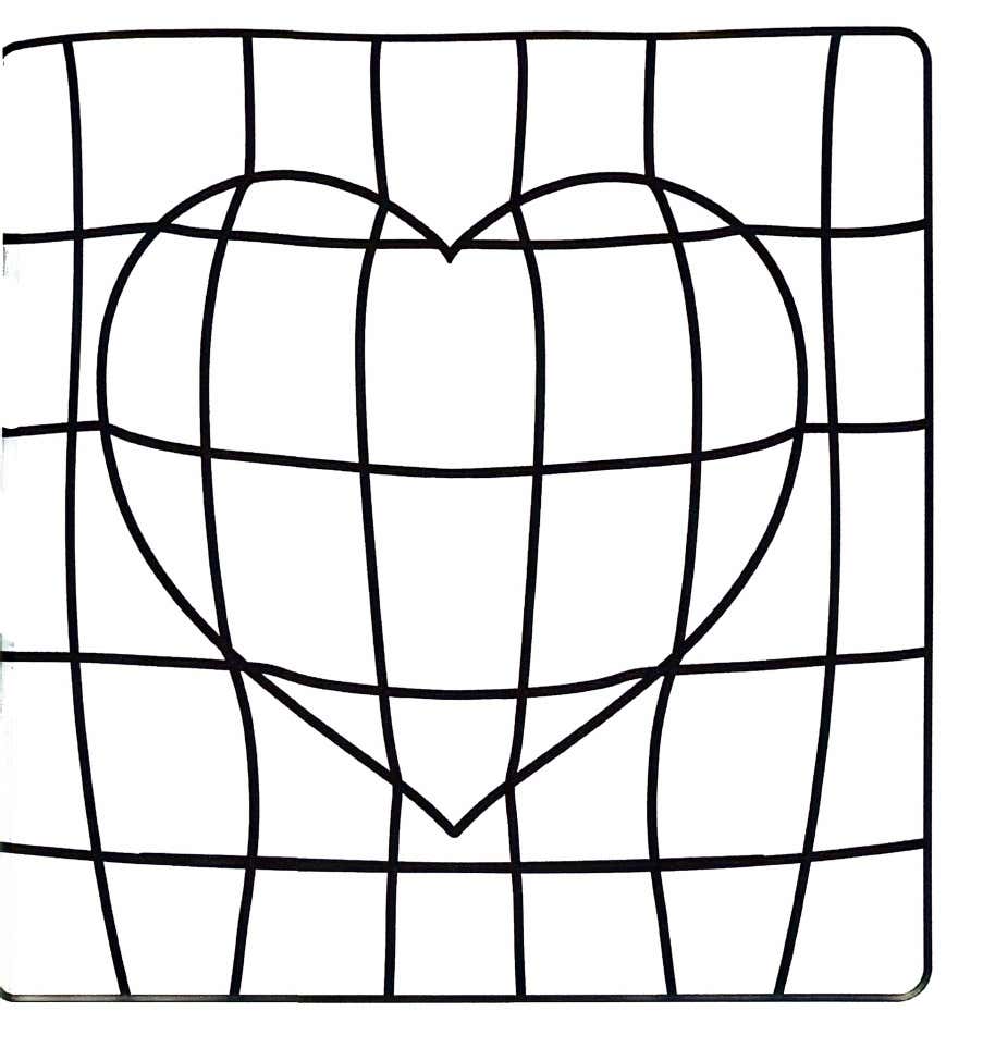 Kleurplaat Comfy Patterns 21