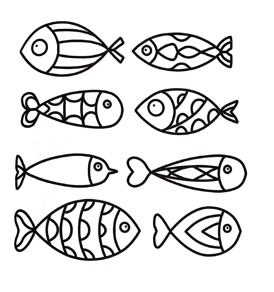 Kleurplaat Comfy Patterns 24