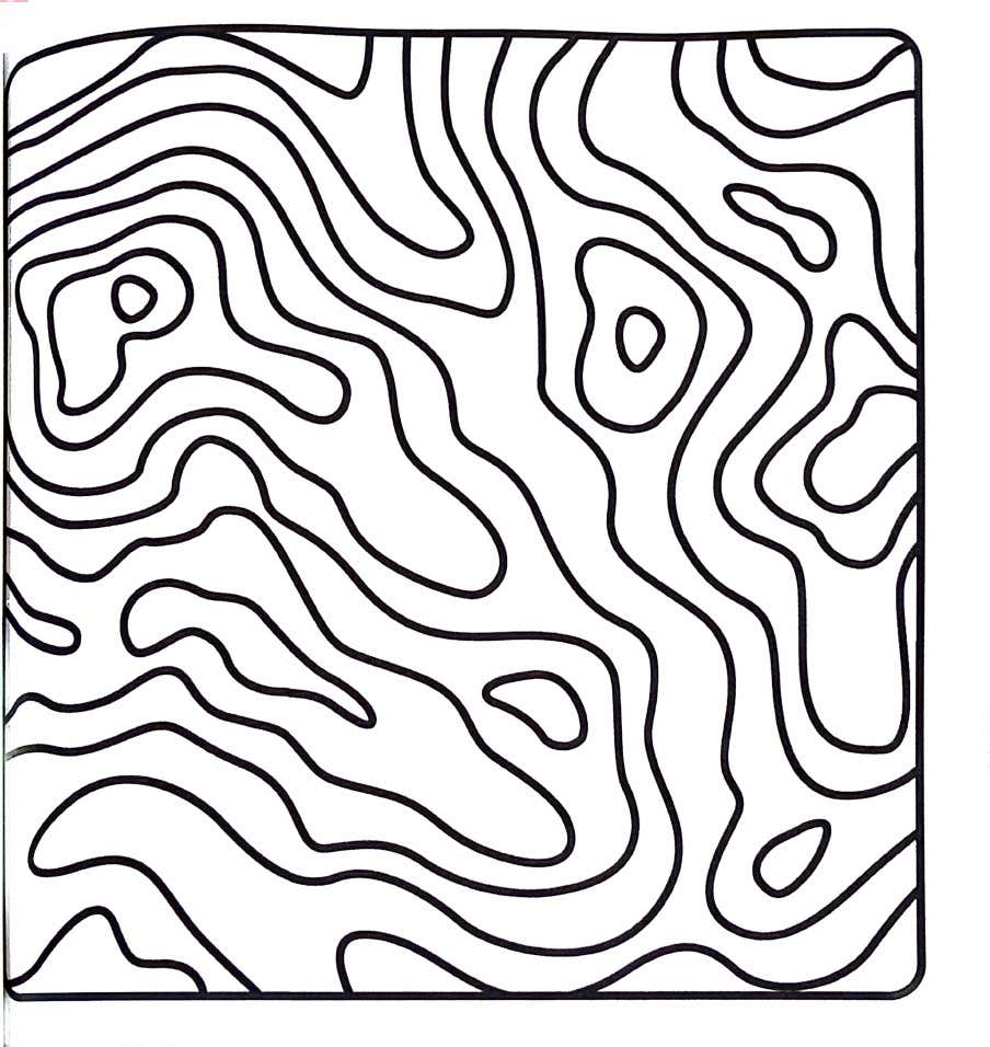 Kleurplaat Comfy Patterns 31