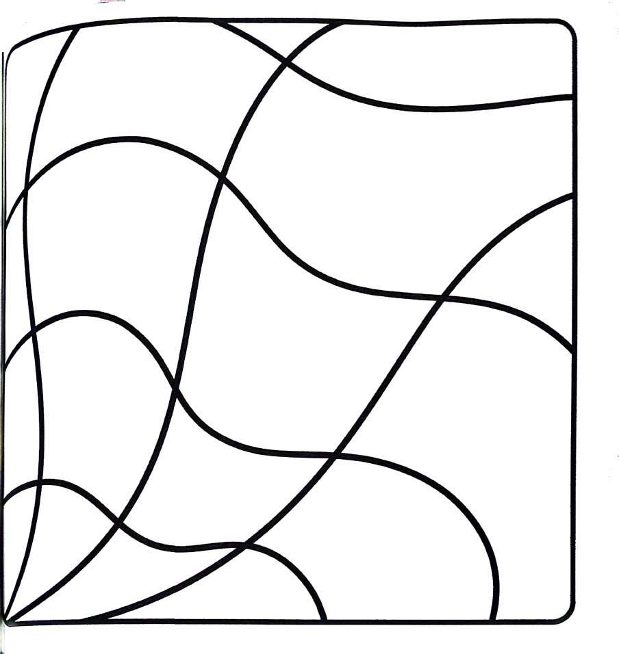 Kleurplaat Comfy Patterns 35