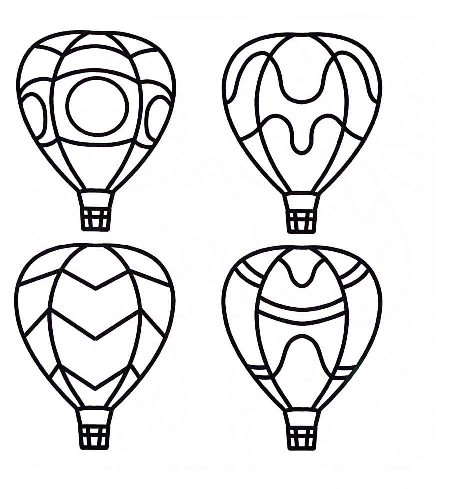 Kleurplaat Comfy Patterns 7