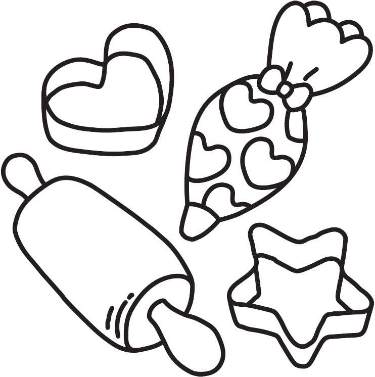 Kleurplaat Cozy Kitchen 26 Kleurplaat Cozy Kitchen 19