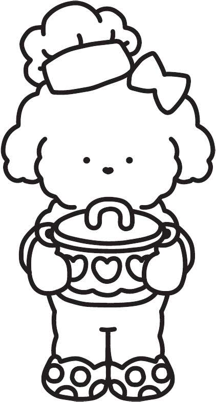 Kleurplaat Cozy Kitchen 13 Kleurplaat Cozy Kitchen 6