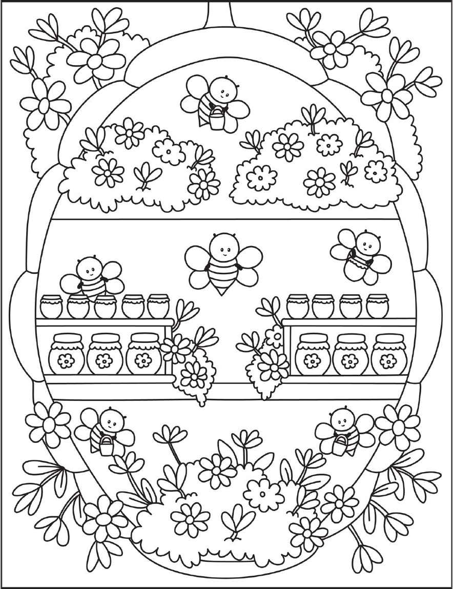 Kleurplaat Cozy Nooks Digital 19 Kleurplaat Cozy Nooks Digital 12