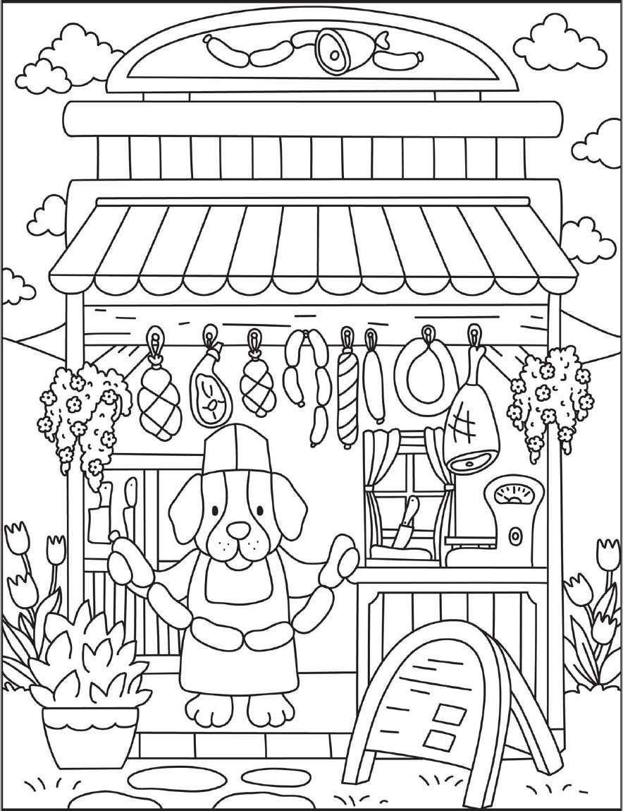 Kleurplaat Cozy Nooks Digital 36 Kleurplaat Cozy Nooks Digital 29