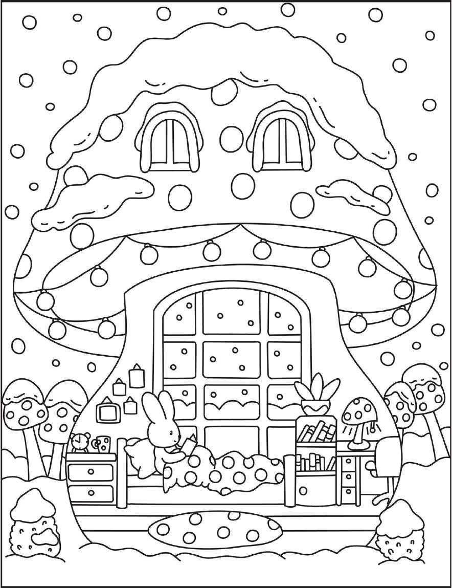 Kleurplaat Cozy Nooks Digital 14 Kleurplaat Cozy Nooks Digital 7