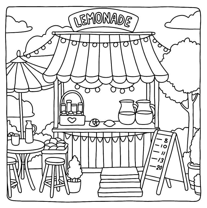 Kleurplaat Cozy Retreats 46