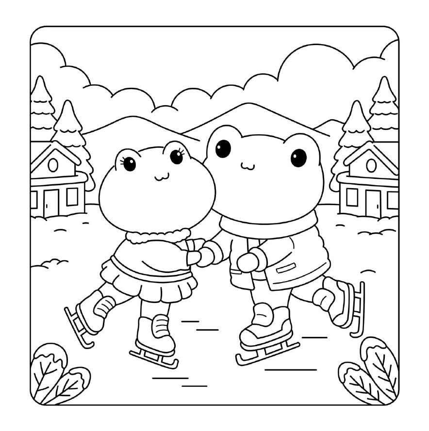 Kleurplaat Cuddly Friends 29