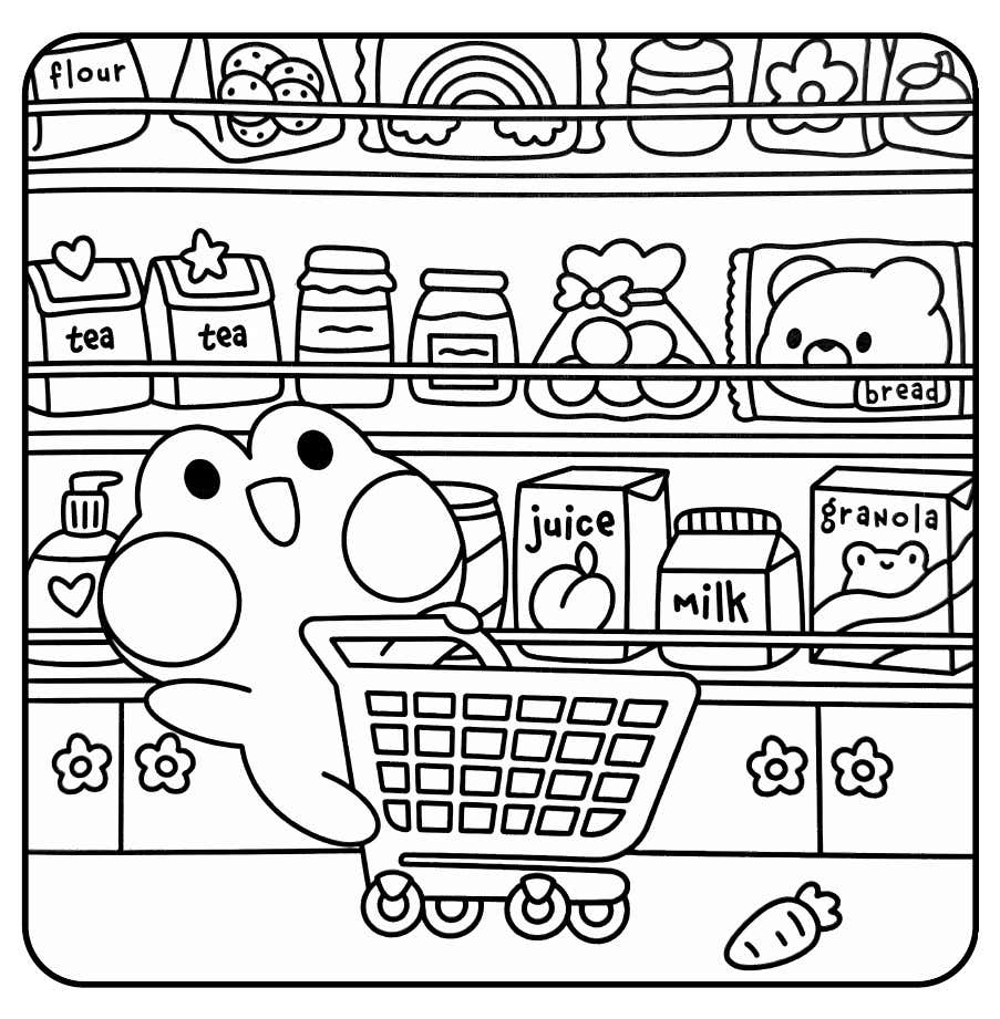 Kleurplaat Froggy Days 30